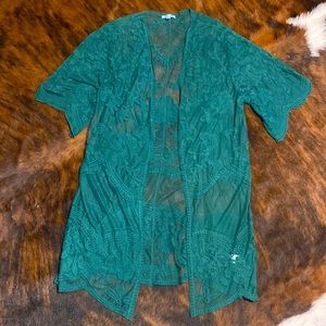 Long Lace Cartigan- Size S/M